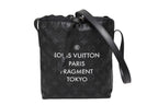 Louis Vuitton Monogram Eclipse Fragment Nano Shoulder Bag Black