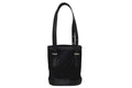 Louis Vuitton Monogram Satin Little Bucket Handbag Leather Black Silver
