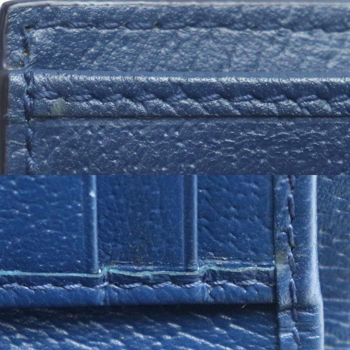 Gucci GG Trifold Wallet With Detailing Beige Blue — view 8