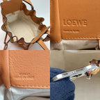 Loewe Hammock Draw St Ring Small 2-Way Bag 314.79 Z95 Camel Handbag — view 4