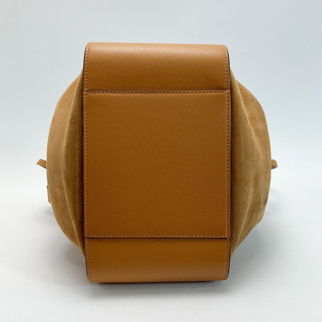 Loewe Hammock Draw St Ring Small 2-Way Bag 314.79 Z95 Camel Handbag — view 3