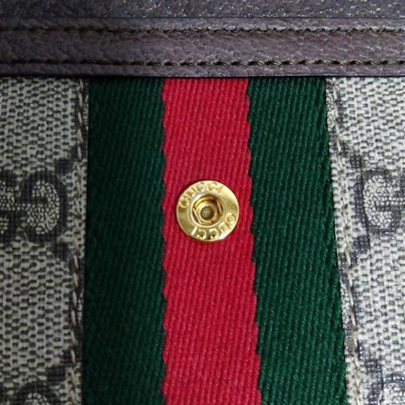 Gucci GG Continental Wallet Long Supreme Canvas Calf Leather — view 9