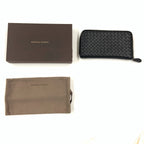 Bottega Veneta Intrecciato Round Zipper Long Wallet — view 7
