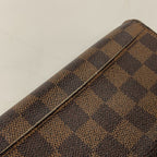 Louis Vuitton Damier Portefeuille Sarah Bifold Wallet with Initials — view 4