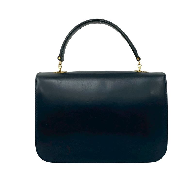 Celine Vintage Circle Logo Carriage Hardware Calf Leather — view 4