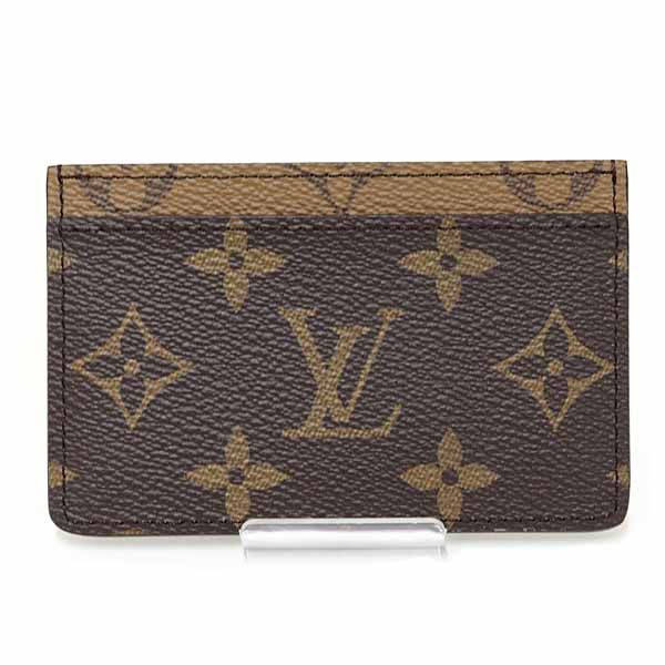 Louis Vuitton Card Case Holder Sample Business Monogram Reverse — view 4