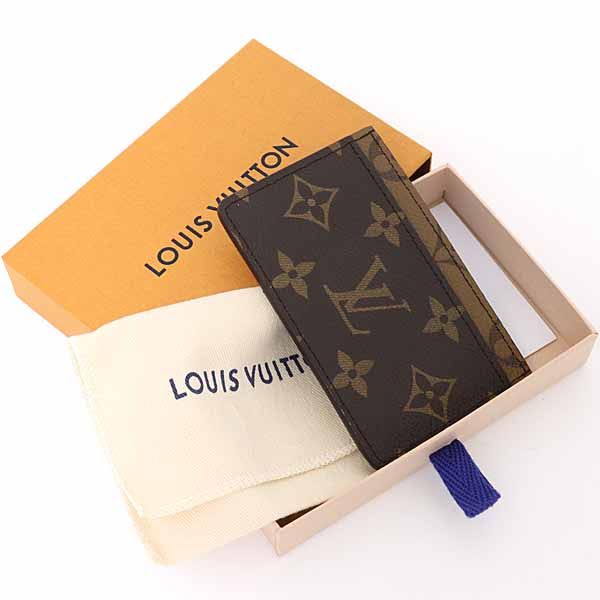Louis Vuitton Card Case Holder Sample Business Monogram Reverse — view 3