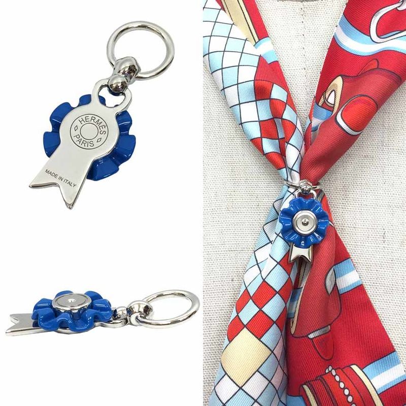 Hermes Flotte Twilly Scarf Ring — view 3