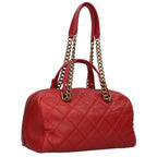 Chanel Quilted Caviar Leather Beau Ring Handbag — view 2