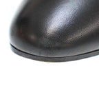 Chanel Quilted Coco Mark Heeled Short Boots Black 38 — view 7