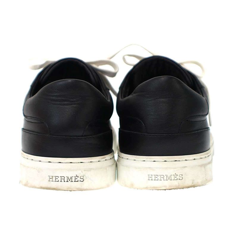 Hermes Day Sneakers Kelly Buckle Black 39 — view 3