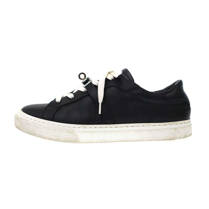 Hermes Day Sneakers Kelly Buckle Black 39 — view 2