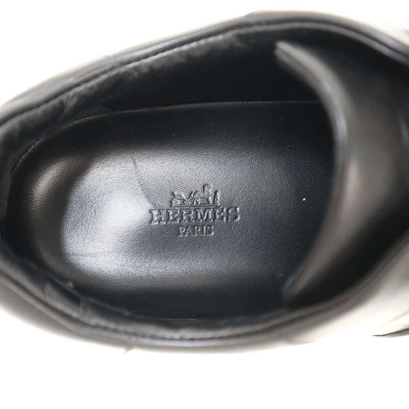 Hermes Day Sneakers Kelly Buckle Black 39 — view 5