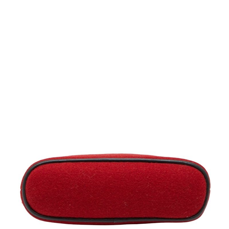Hermes Bolide Pouch 20 Red Wool — view 3