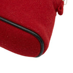 Hermes Bolide Pouch 20 Red Wool — view 6