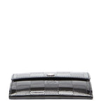 Louis Vuitton Damier Vernis Lladro Coin Case Card Black Patent — view 4
