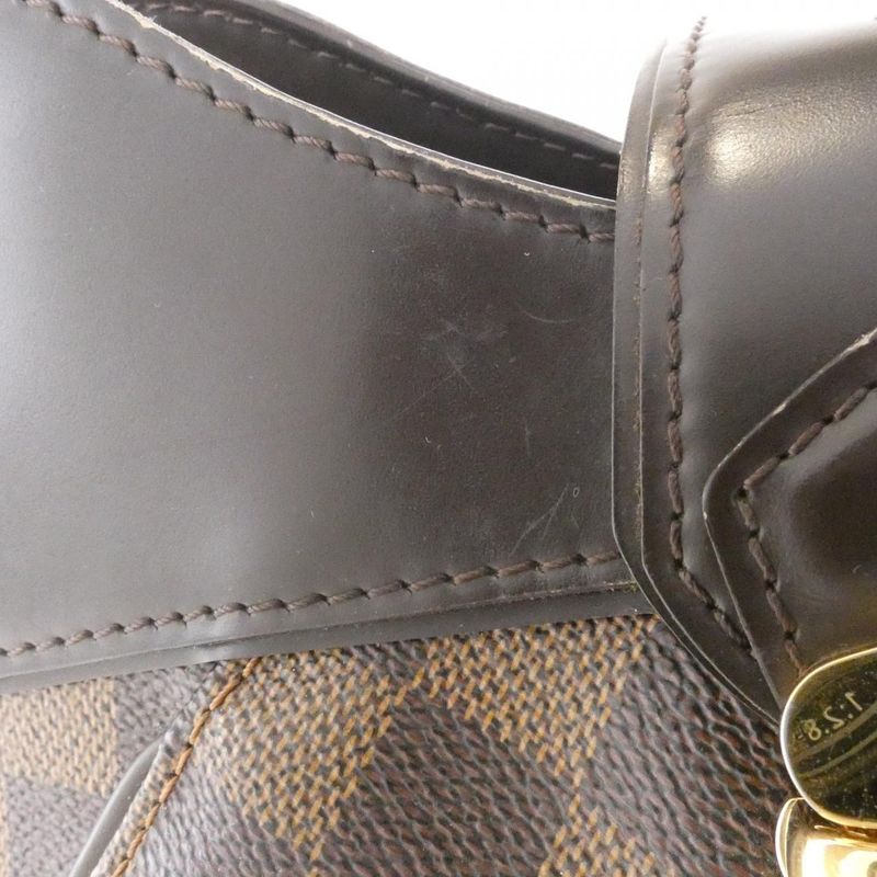 Louis Vuitton Damier Sistine MM Shoulder Bag — view 5