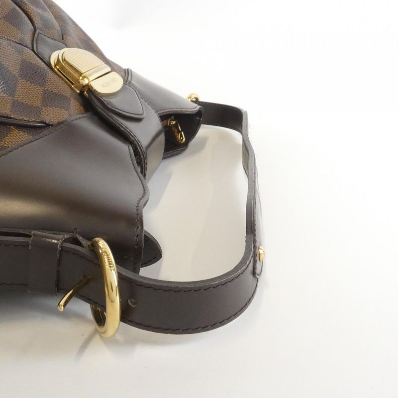 Louis Vuitton Damier Sistine MM Shoulder Bag — view 7