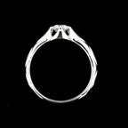 Chanel Quilted Diamond 030 CT F-Vvs 2 Ring Pt950 47 — view 6