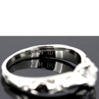 Chanel Quilted Diamond 030 CT F-Vvs 2 Ring Pt950 47 — view 5