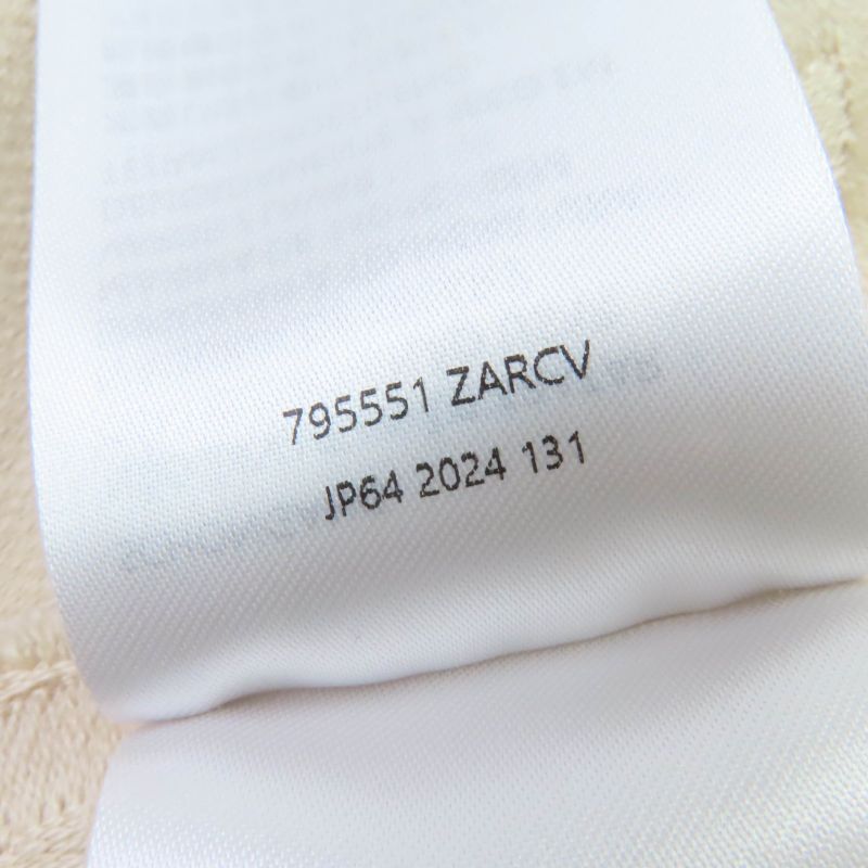 Gucci Wool Silk GG Jacquard Large Blanket Shawl Beige 135 180 cm — view 7