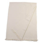 Gucci Wool Silk GG Jacquard Large Blanket Shawl Beige 135 180 cm — view 2