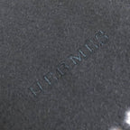 Hermes 100% Cashmere Logo Embroidery Fringe Super Large Shawl — view 5