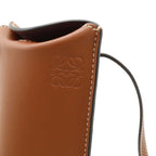 Loewe Anagram Gate Pocket Shoulder Pouch Pochette Calfskin Leather — view 4