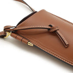 Loewe Anagram Gate Pocket Shoulder Pouch Pochette Calfskin Leather — view 8