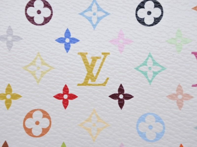 Louis Vuitton LV Zippy Coin Purse Takashi Murakami Multicolor — view 4