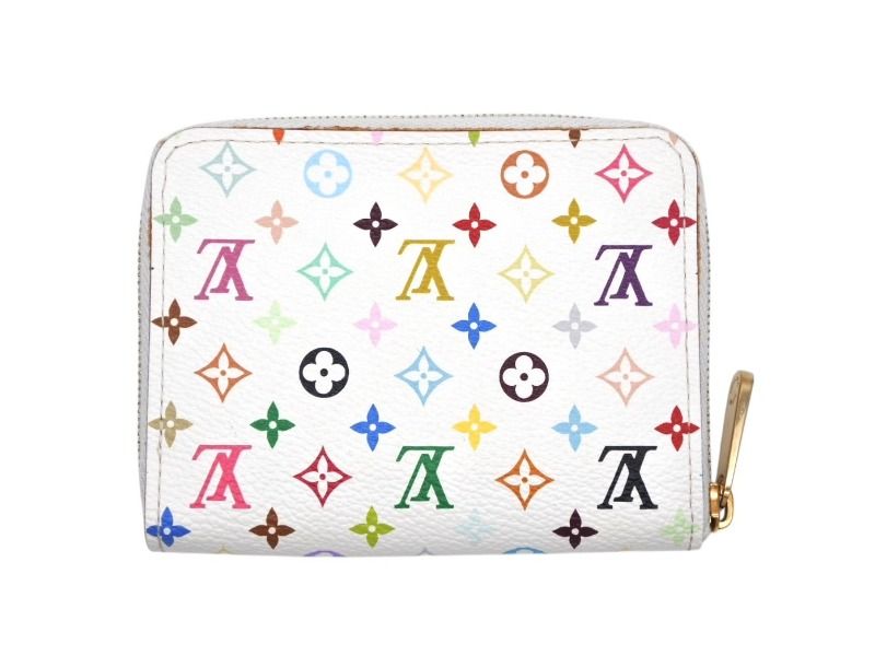 Louis Vuitton LV Zippy Coin Purse Takashi Murakami Multicolor — view 2