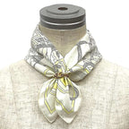 Hermes Handkerchief Le Sacre De I'hiver Winter Festival Bandana Cotton Calais — view 2