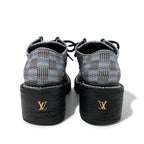 Louis Vuitton Bobur Line Monogram Loafers Leather Shoes Black Multicolor — view 5