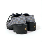 Louis Vuitton Bobur Line Monogram Loafers Leather Shoes Black Multicolor — view 4
