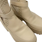 Louis Vuitton Laurie Line Monogram Boots Short Shoes Leather Suede Beige — view 9