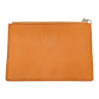 Loewe Leather Anagram Pouch Orange — view 4