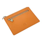 Loewe Leather Anagram Pouch Orange — view 2