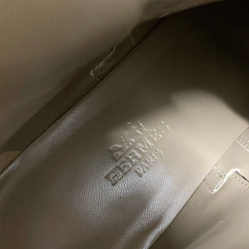 Hermes Neo Boots Short Shoes Leather Black Silver Kelly Hardware — view 7
