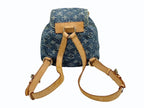 Louis Vuitton Mini Backpack a Dos PM Monogram Denim Indigo Gold — view 2