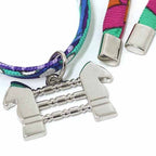 Hermes Silk Bracelet Choker Charm 2017 Paris Main Store Limited Not Released — view 5