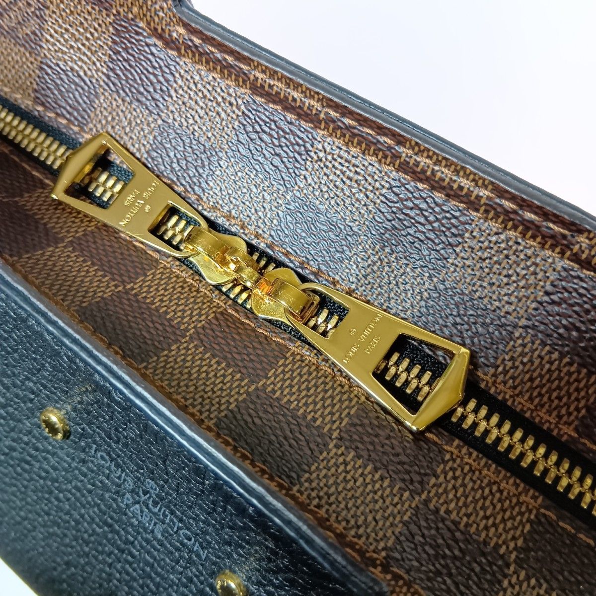 Louis Vuitton Damier Jersey Tote Bag Noir with Strap — view 6