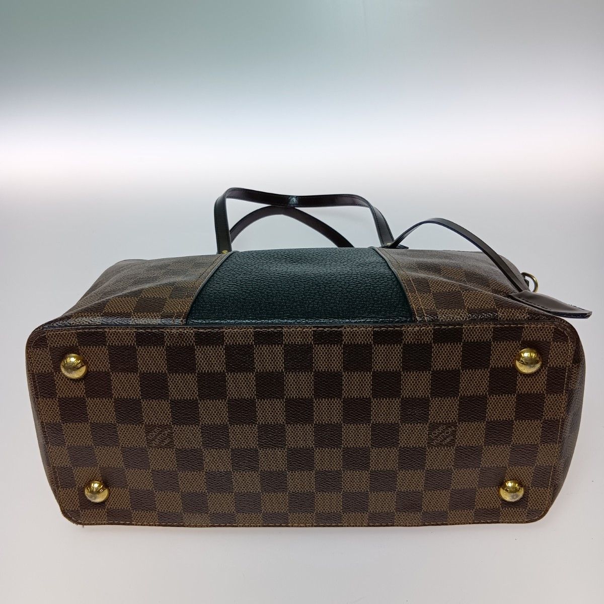 Louis Vuitton Damier Jersey Tote Bag Noir with Strap — view 3