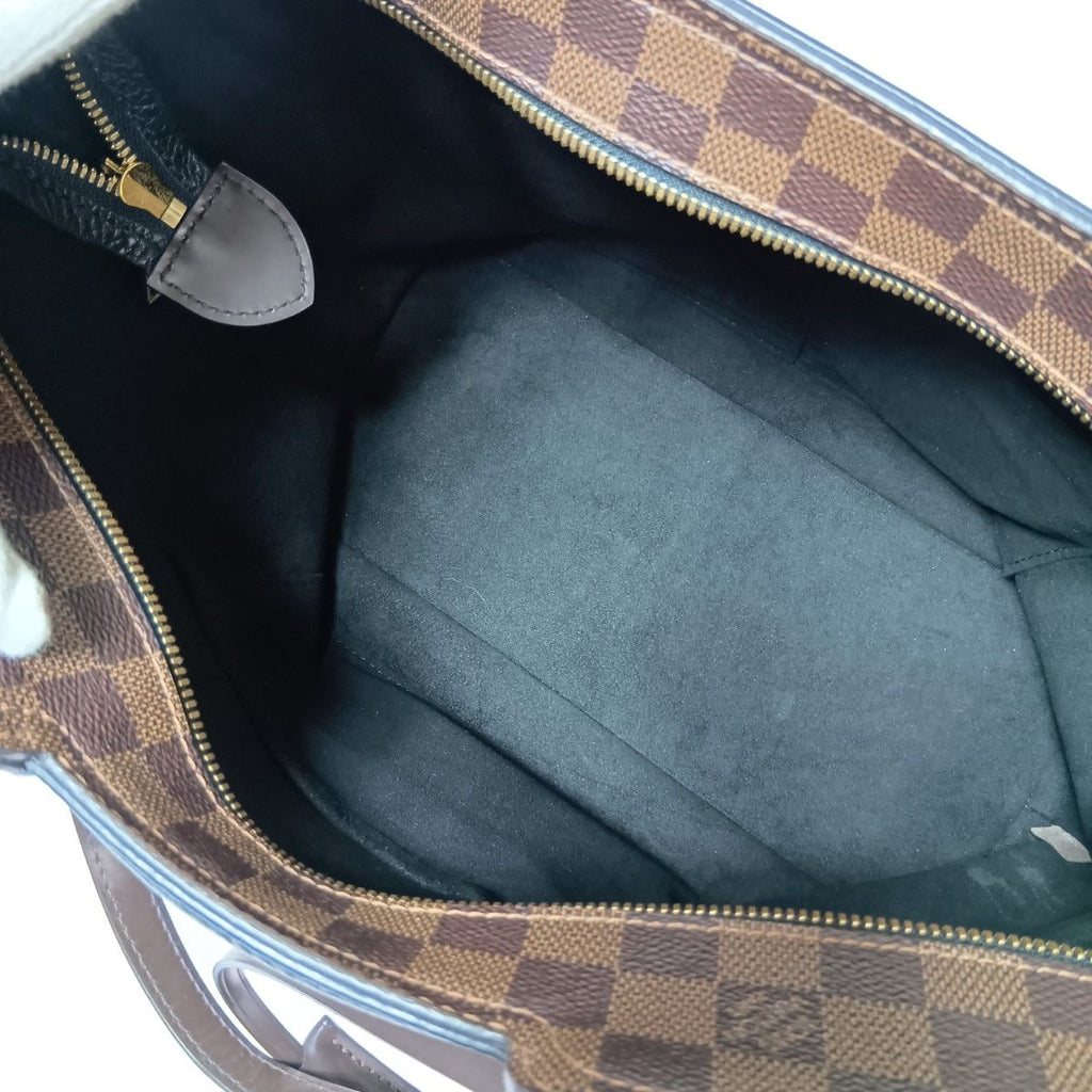 Louis Vuitton Damier Jersey Tote Bag Noir with Strap — view 8