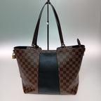 Louis Vuitton Damier Jersey Tote Bag Noir with Strap — view 2