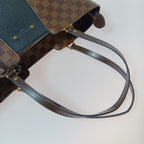 Louis Vuitton Damier Jersey Tote Bag Noir with Strap — view 5