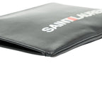 Saint Laurent Logo Clutch Bag Second Black Multicolor Leather Women — view 5