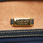 Loewe Tote Blue Leather — view 9