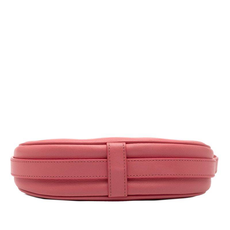 Celine Handbag Hobo Bag Pink Leather — view 3