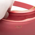Celine Handbag Hobo Bag Pink Leather — view 7