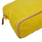 Hermes Bolide Pouch 25 Small Yellow Canvas — view 4